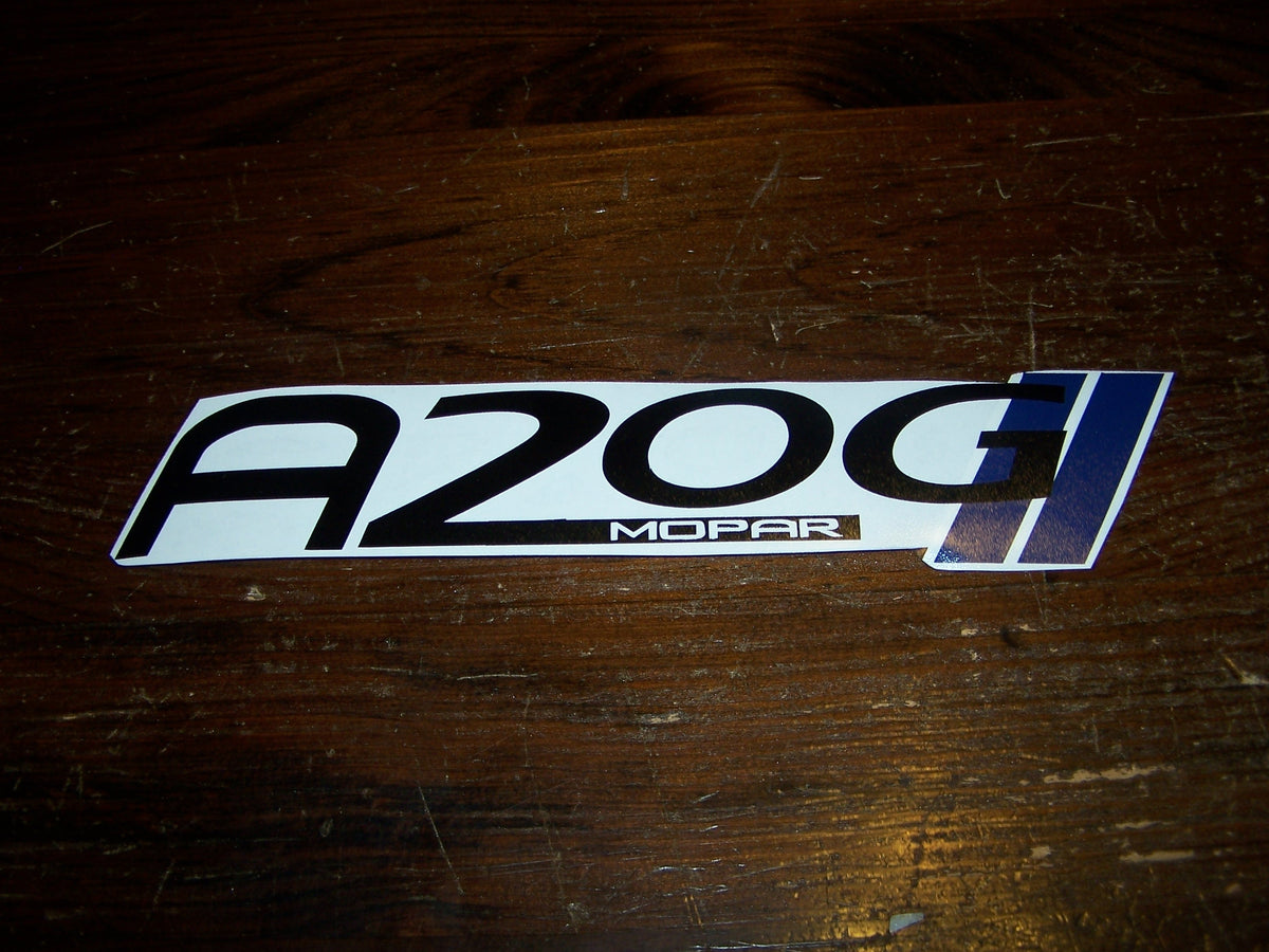 A2OG WINDSHIELD / WINDOW BANNER STICKER DECAL CHOOSE 2 COLORS