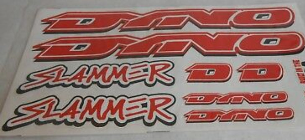 DYNO SLAMMER DECAL SET 1994 1995 VINTAGE BMX
