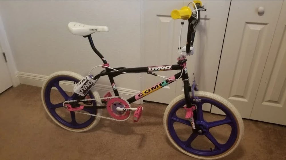 DYNO COMPE DECAL SET 1990 1991 VINTAGE BMX