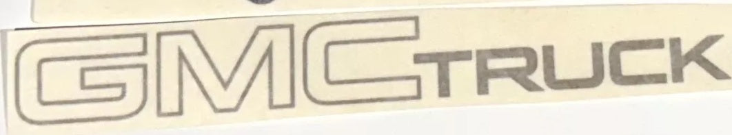 GMC Typhoon decal set complete
