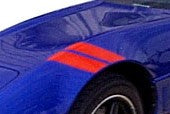 CORVETTE C4 GRAND SPORT STRIPES DECALS SET OF 2