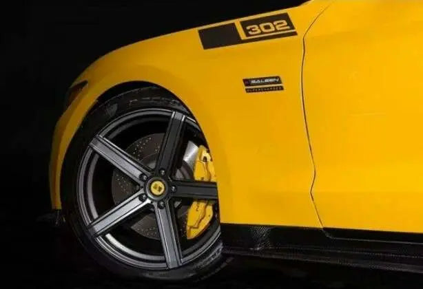SALEEN MUSTANG FENDER VINYL SLASHES HASH MARKS 2015-2024