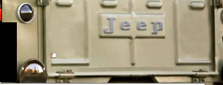 1972-74 JEEP CJ5 TAILGATE  VINYL DECAL  CJ