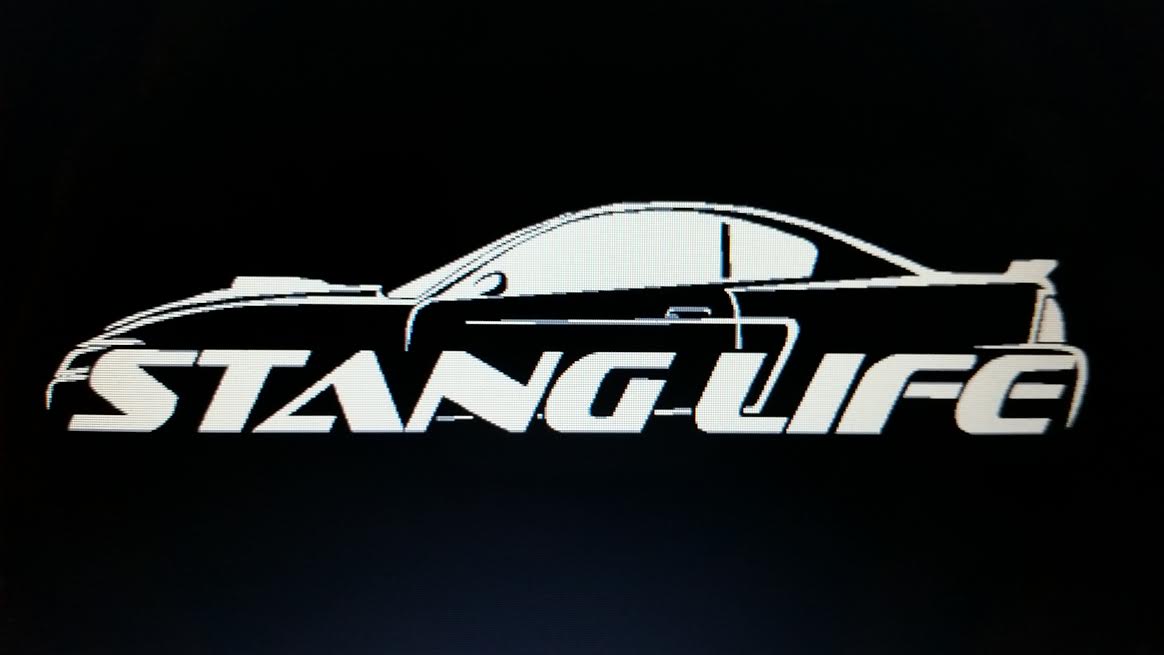 1999-2004 STANG LIFE WINDOW BANNER STICKER DECAL CHOOSE COLOR